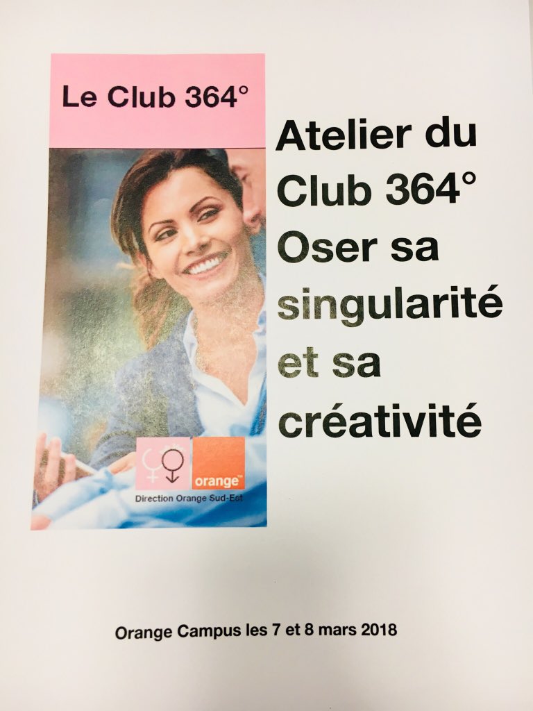 heleneferrero's tweet photo. À l’occasion du #8mars, Journée internationale des droits des femmes, le Club 364° a lancé des ateliers de développement personnel « oser sa créativité et sa singularité » ! https://t.co/vXJ9nBu8DQ