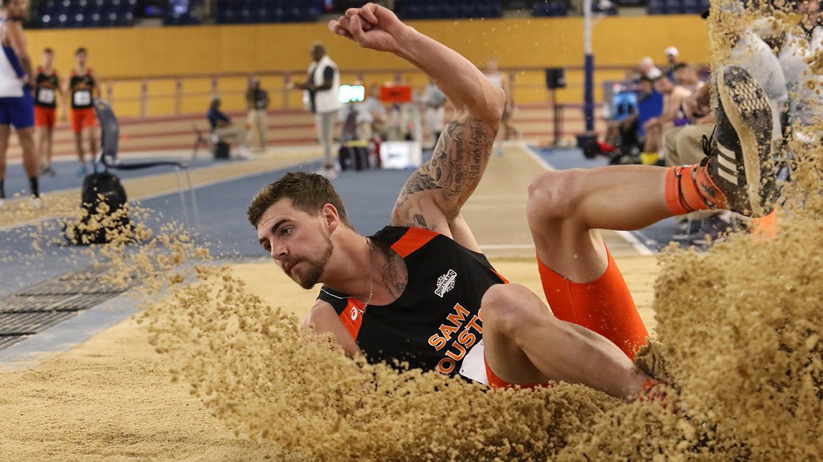 Tyler Adams set for NCAA Indoor Championships at Texas A&amp;M for <a href="/BearkatsTFXC/">Sam Houston T&F/XC</a> gobearkats.com/ViewArticle.db…