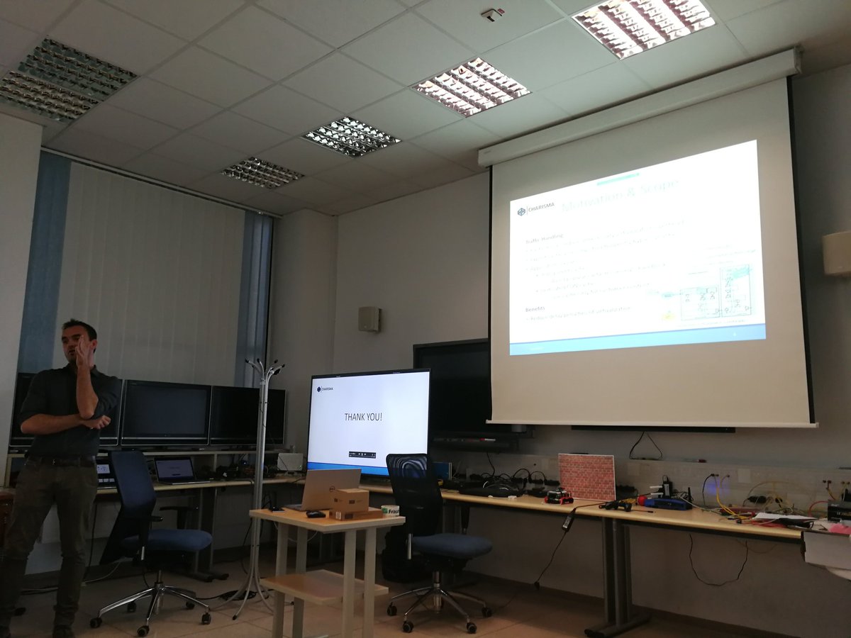 Next demo? Intelligent traffic handling at <a href="/charisma5G/">CHARISMA project</a> final review <a href="/5GPPP/">5GPPP</a> #5G