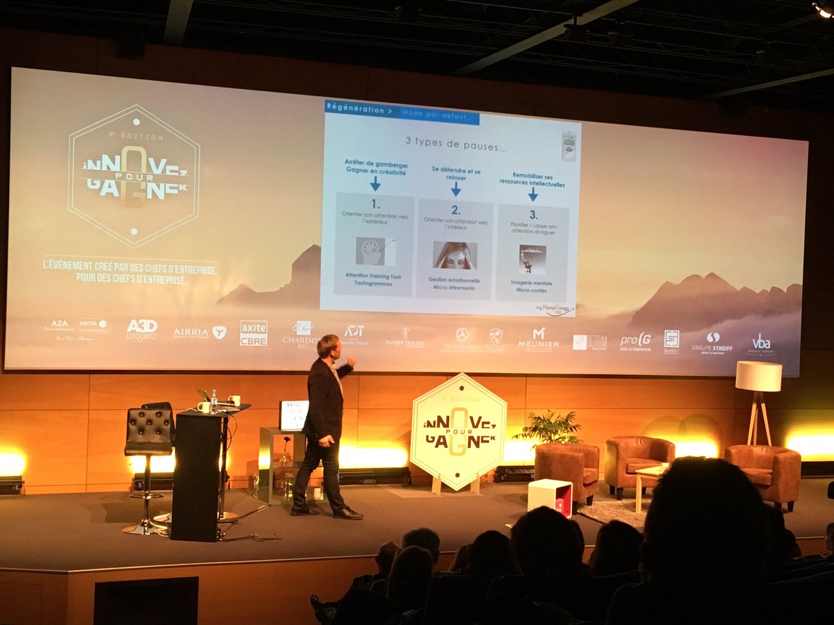 inovallee's tweet photo. #Innovezpourgagner en live // conférence écologie mentale  @inovallee https://t.co/26YlmElCIa