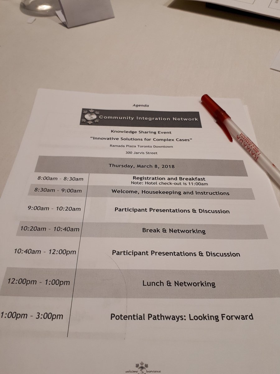 CCWoodGreen's tweet photo. #Knowledge sharing today! Meeting with 12 other agencies today to discuss complex cases and how we can better support #newcomers in Ontario #CommunityIntegrationNetwork https://t.co/lrCTXjhrYO