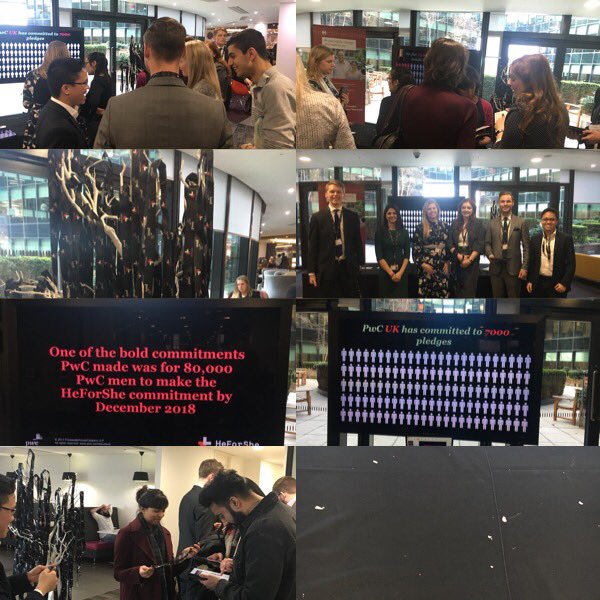 DeeptiVohraPwC's tweet photo. So much energy at our #HeForShe commitment stands today @PwC_UK ! The cupcakes are gone but you can still make your commitment here : https://t.co/CQbHmAJObY Thank you to everyone who came to support &amp; our fantastic team of volunteers! #IWD2018 #pwcgenderbalance https://t.co/lMPYx73jMO