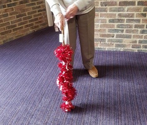 Research has shown that brightly coloured, individualised walking aids are more recognisable to individuals and can help reduce the risk of falls.

Here are a couple of examples of residents from Marriott House &amp; Lodge 'pimping their walking aids'. #elderlycare