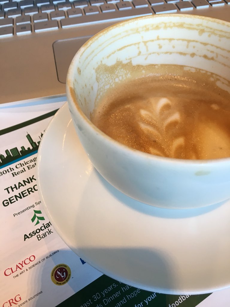 Big thanks to The Craftsman by <a href="/TwoBrothersBeer/">Two Brothers Brewing</a> for the free cappuccino in honor of #InternationalWomensDay!