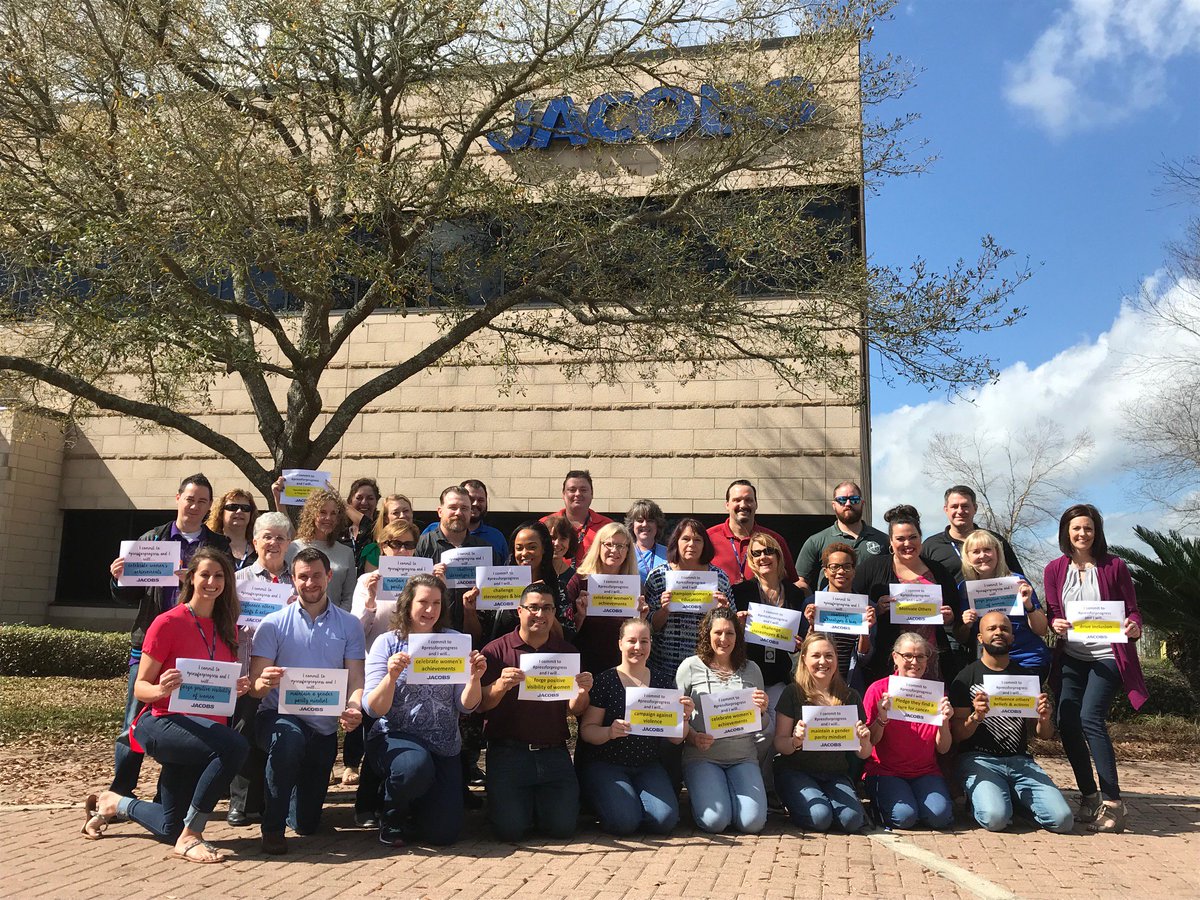 JacobsSLGJobs's tweet photo. Happy #InternationalWomansDay from Jacobs SLG! We vow to #PressForProgess https://t.co/enBDYdMC5j