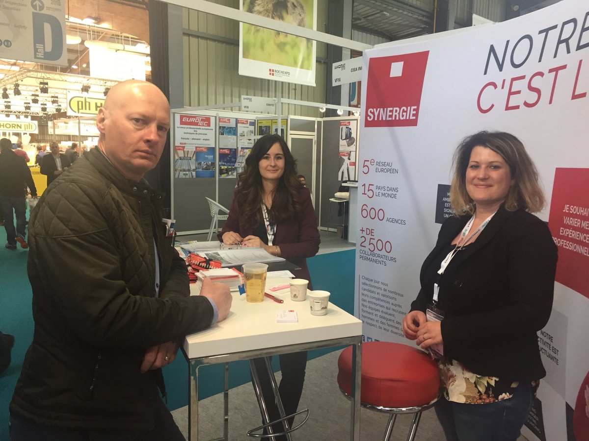 DelphineLeignel's tweet photo. A la rencontre de nos clients sur le stand Synergie https://t.co/8x8IdgsTTm