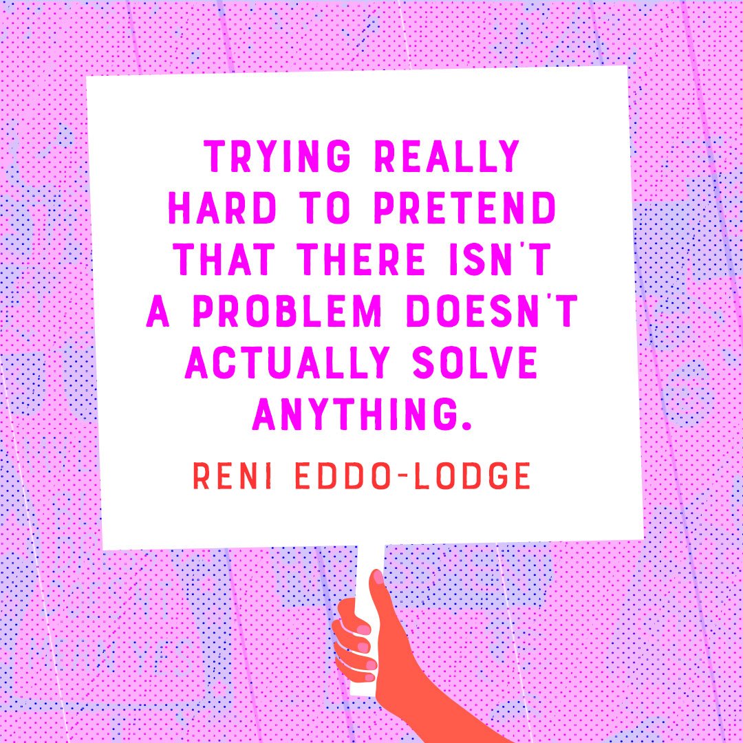 Just some of the wise words shared by <a href="/renireni/">Reni Eddo-Lodge</a> on Woman's Hour 👌👇 #IWD2018 #pressforprogress 

Lots more inspirational women right here 👉 bbc.in/2tnjQgM