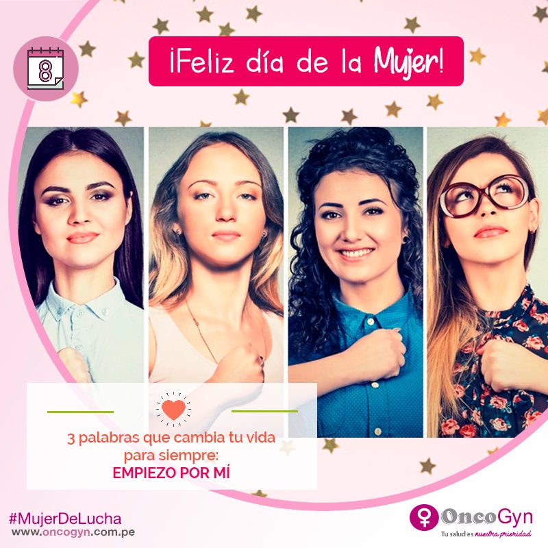 Qué guapas eres cuando sonríes a la vida, pisas fuerte en tus decisiones, luchas por ti y valoras tu salud. 
Estamos juntas, ¡Feliz día de la Mujer! ❤️👩🏻
#MujerDeLucha #DíaDeLaMujer