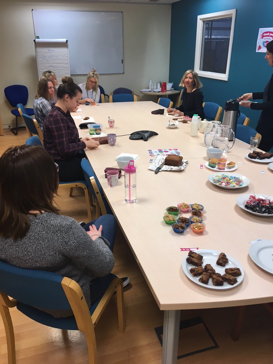 AltroFlooring's tweet image. Altro staff enjoying a @DementiaUK #timeforacuppa break on a busy Thursday