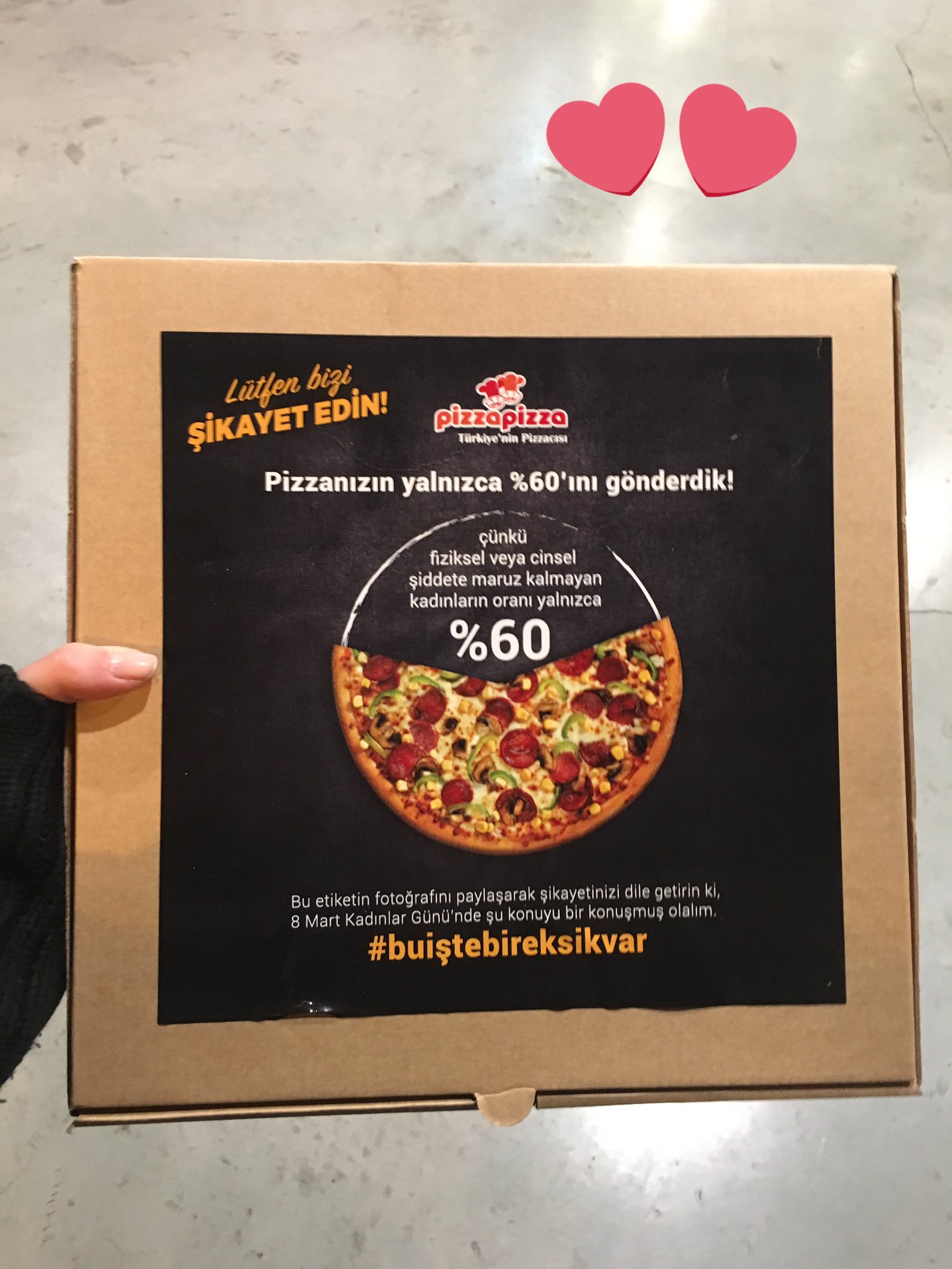 Eylül. on Twitter &quot;Pizza Pizza bugün pizzalarını eksik yolluyor ama bi