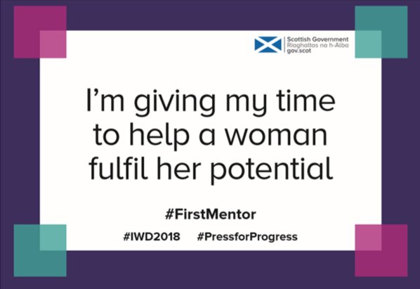 sarah_skerratt's tweet photo. I'm delighted to be supporting the First Minister's call for #IWD2018 by pledging to mentor a young woman to achieve her potential in 2018.
#PressforProgress #FirstMentor
#HelpHerBe
@NicolaSturgeon @ScotGovFM https://t.co/JGqMtiCr4G https://t.co/TKlEg1ohK9