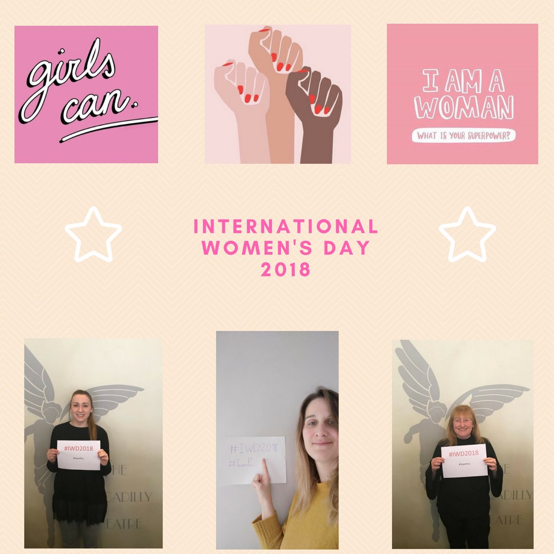 TeamPiccadilly's tweet photo. Showing our support here at The Piccadilly for #InternationalWomansDay #TeamPicc https://t.co/Ucsb3kKvSh
