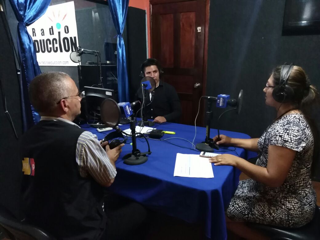 SaludImbabura's tweet photo. LagoAgrio| En el programa #VivaConSalud del #Distrito21D02 dialogamos sobre el avance de la campaña de vacunación contra la Influenza estacional @Salud_Ec https://t.co/mCbT4Y43ys