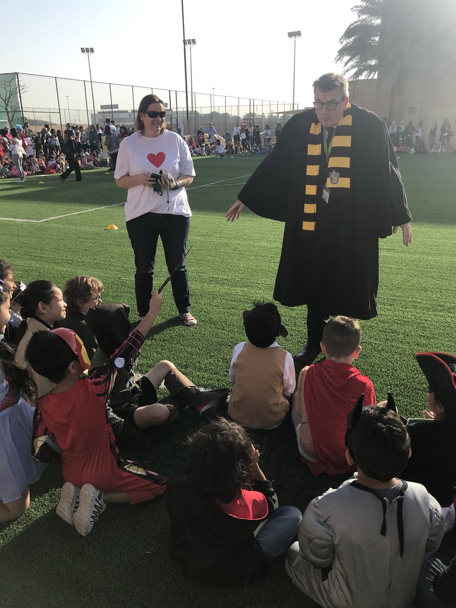 GISPYP2's tweet image. Lots of fun in today’s book character parade giving end  to a very successful Book Week #behappybeGCS #gcsbookweek #taaleem