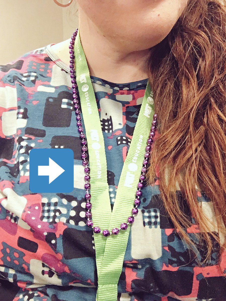 HeatherKorrell's tweet photo. Learning more about #KyGoDigital at #KySTE18 and... they got beads 😍 https://t.co/o9ZAC5KEtm