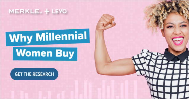 JZaiac's tweet photo. It's #InternationalWomensDay! No better day to take an in-depth look at what inspires #MillennialWomen when it comes to their favorite brands. Get the full report created by @Merkle in partnership with @LevoLeague: https://t.co/UoVfUnrsJR https://t.co/tlwAeabZ7a