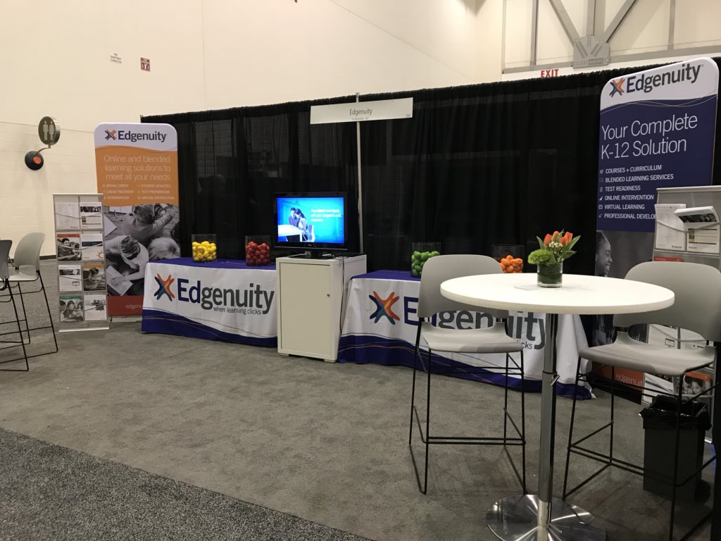 lisakrupert's tweet photo. Come visit @EdgenuityInc at #MACUL18 Booth #500.  Think, Create and Inspire with Edgenuity! https://t.co/TKvFVzwflc