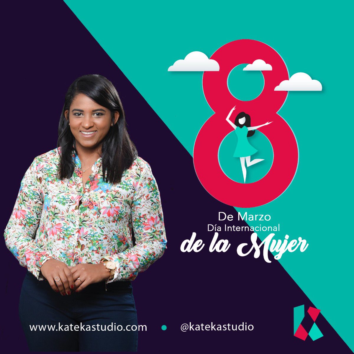 KatekaStudio's tweet image. Definamos lo que somos, mujeres fuerte, trabajadoras y luchadoras. ¡Felicidades en nuestro día! #DiaDeLaMujer