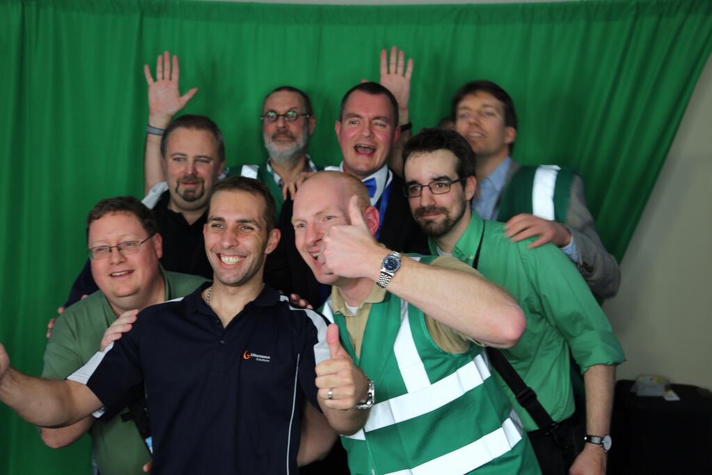 JohnJardin's tweet image. Be this the Irish Lego team at #IBMConnect a few years back? 😎