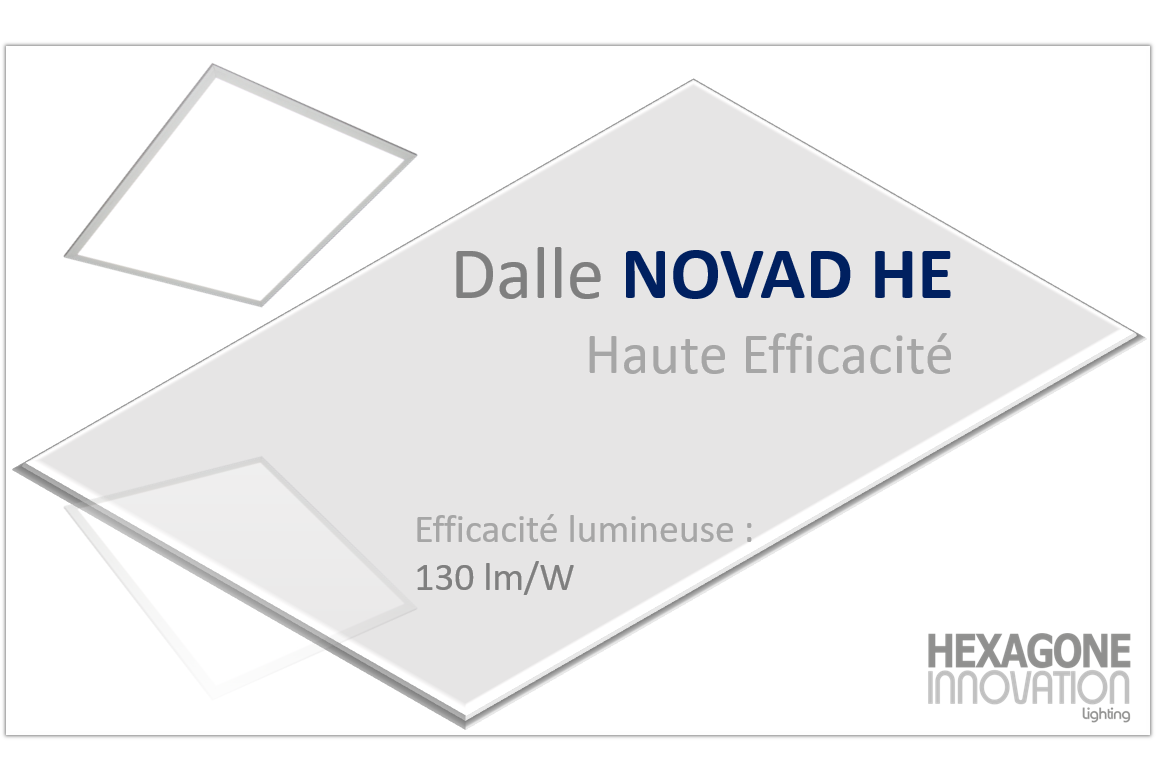 HEXAGONEINNOVA's tweet photo. La gamme des dalles d’HEXAGONE INNOVATION Lighting s’agrandit ! Voici la NOVAD HAUTE EFFICACITE (HE): https://t.co/h3ceCfKHgx Potentiel d’éclairage accru, efficacité lumineuse de 130 lm/W !
#DalleLED #DalleLumineuse #PavéLED #HauteEfficacité #EfficacitéLumineuse #ProduitAmélioré https://t.co/aSKModmXDx