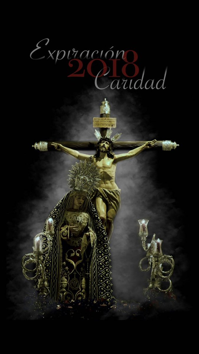 Cartel de la Hermandad de la <a href="/ExpiracionCarid/">Expiración y Caridad</a>. Obra de Carlos Muñoz y fotografía de José Antonio Recio #cuaresmadm