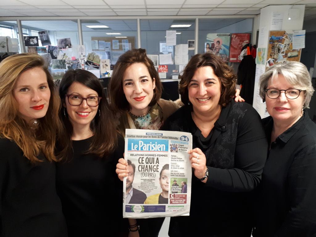 #TousEgales : la rédaction de l'édition Val-de-Marne du Parisien mobilisée !