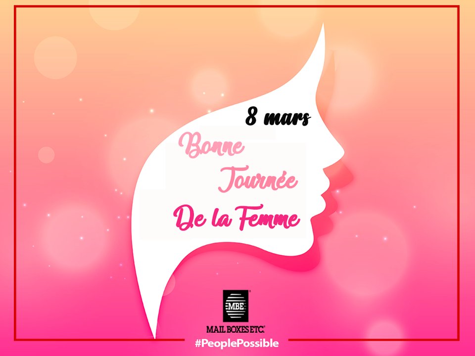 MBE_Guadeloupe's tweet photo. Toute l'équipe de Mail Boxes Etc. Guadeloupe souhaite une bonne journée à toutes les femmes ! https://t.co/toK75FiBjn