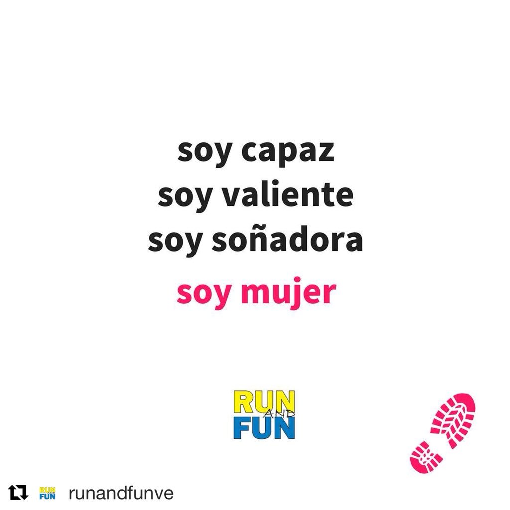 runandfunve's tweet photo. Feliz día de la mujer #DiaInternacionalDeLaMujer https://t.co/vsN7j3MNvN