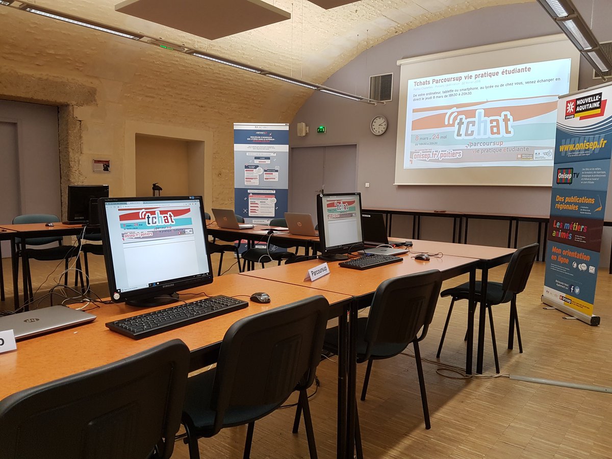 H-3 : Le Tchat #Parcoursup Vie pratique étudiante se prépare !!
On vous donne rendez-vous à 18h30 sur onisep.fr/poitiers <a href="/POITIERS_CROUS/">Crous Poitiers</a> <a href="/pourlesjeunes/">pourlesjeunes</a> <a href="/acpoitiers/">Académie de Poitiers</a> <a href="/Gilotgiloypt/">Gilot stephane</a> #CAF