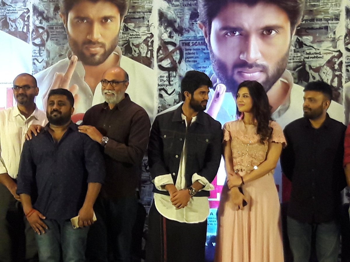 citywritersoffl's tweet photo. #NOTAPRESSMEET @TheDeverakonda @kegvraja @anandshank @Mehreenpirzada @proyuvraaj #Nota #NOTAFirstLook #NotaPressMeet #VijayDeverakonda #Mehreen #SathyaRaj #Sathyaraj https://t.co/SEeRjddRzr