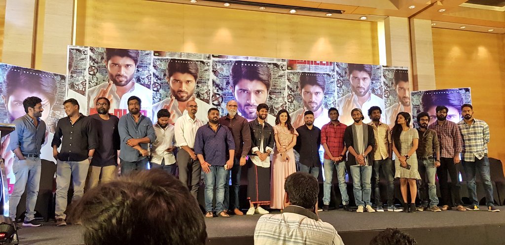 citywritersoffl's tweet photo. #NOTAPRESSMEET @TheDeverakonda @kegvraja @anandshank @Mehreenpirzada @proyuvraaj #Nota #NOTAFirstLook #NotaPressMeet #VijayDeverakonda #Mehreen #SathyaRaj #Sathyaraj https://t.co/ntxjTUBEn3