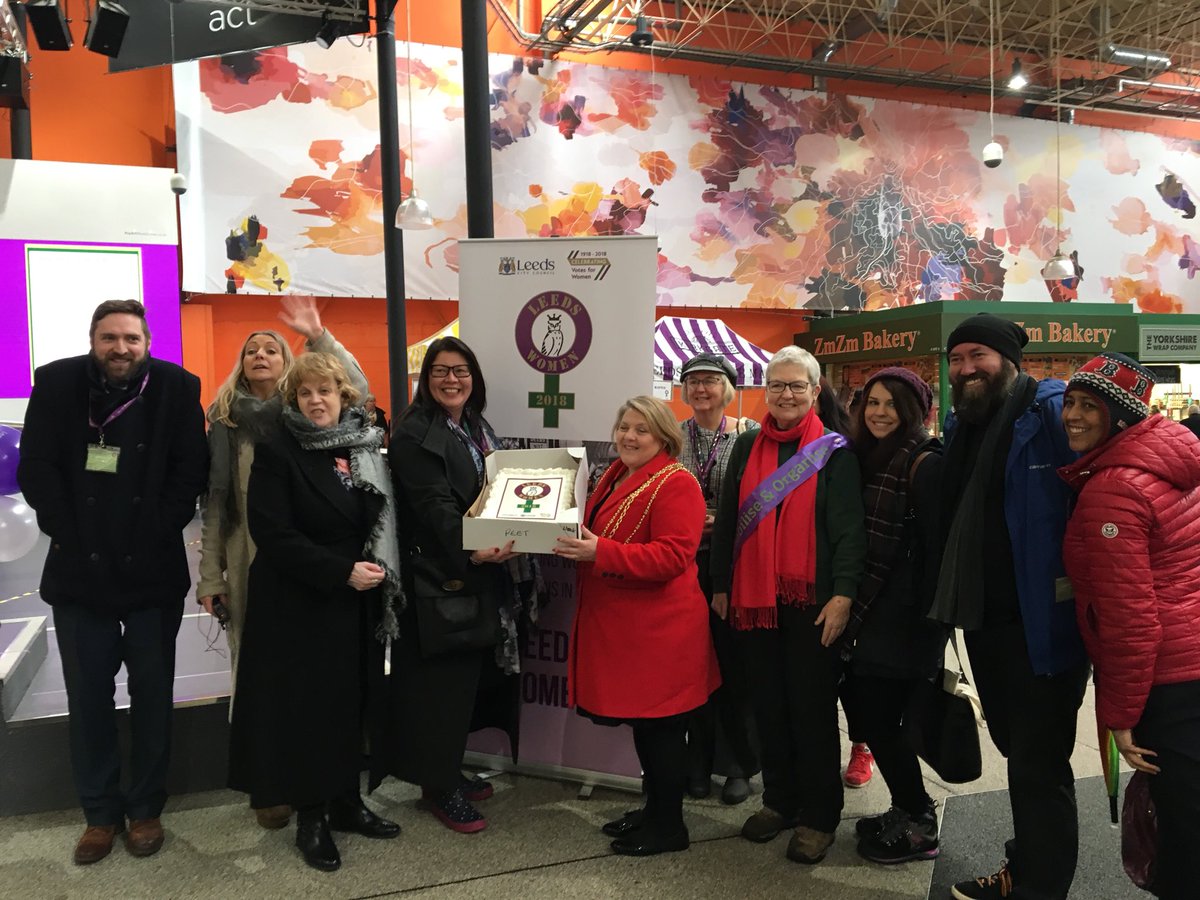 A huge thank you to everybody who came to our Celebrating Women Event at Kirkgate Market! #IWD2018 #PressforProgress #LeedsWomen2018
