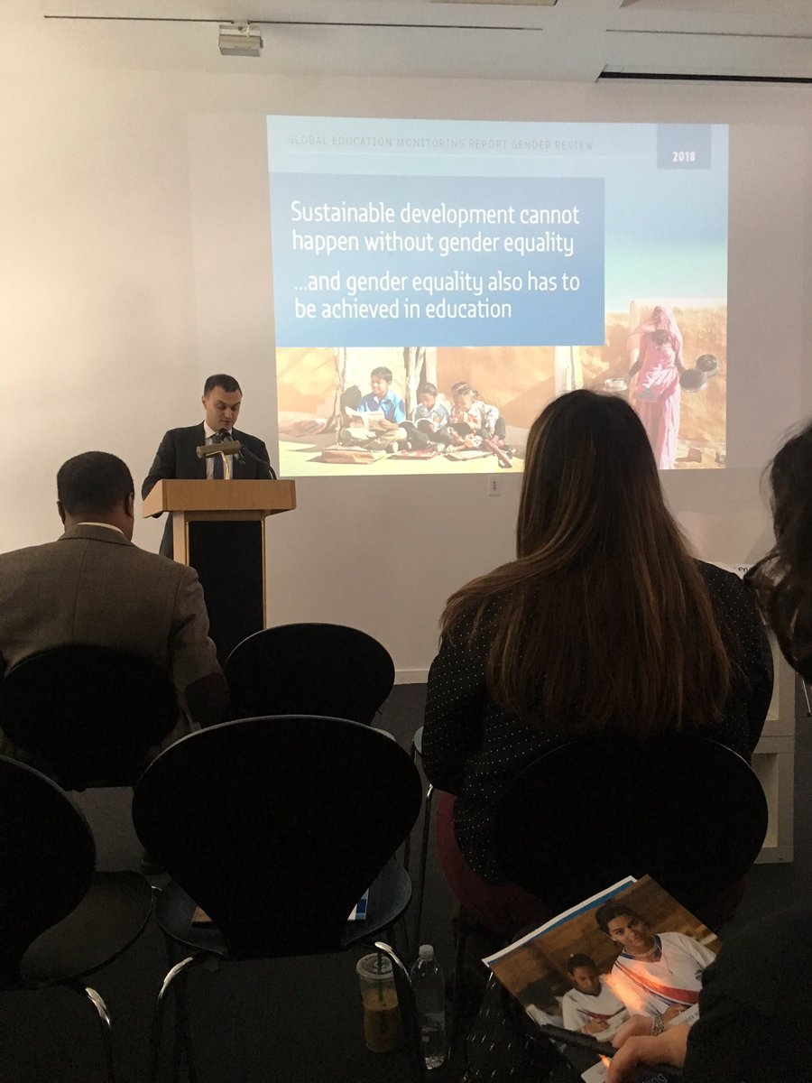 GlblCtznImpact's tweet photo. Starting #IWD2018 at the release of the 2018 @gemreport where we hear that we need to do more to ensure girls' education through menstrual hygiene management #GenderEquality #ItsBloodyTime #WhosAccountable https://t.co/YRYVoaGK9d