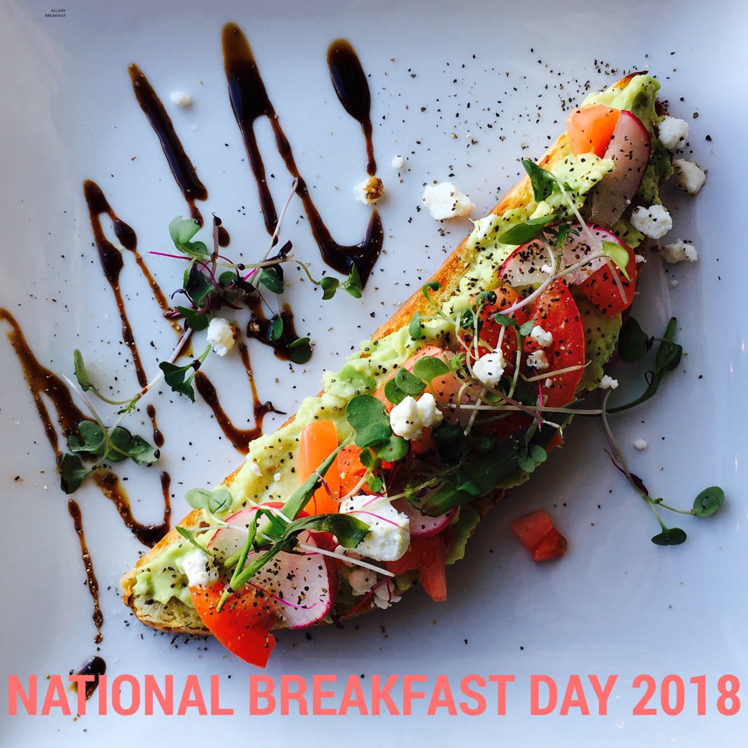 Yummy it’s National Breakfast Day!!