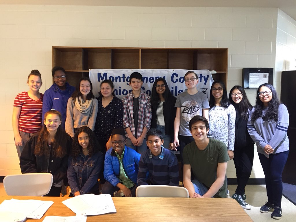 The R. Clemente SGA is ready to welcome our <a href="/MCJC_SGA/">MCJC-SGA</a> General Assembly student leaders today! #MCPSleads