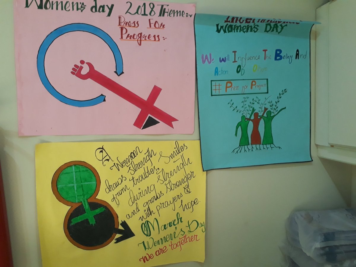 AishaAsim2's tweet photo. @FSKamal @iEARNPAK @usconsulatekhi @Aishaax2 posters made by #Access stds to celebrate women's day https://t.co/5iAcJfxpRu