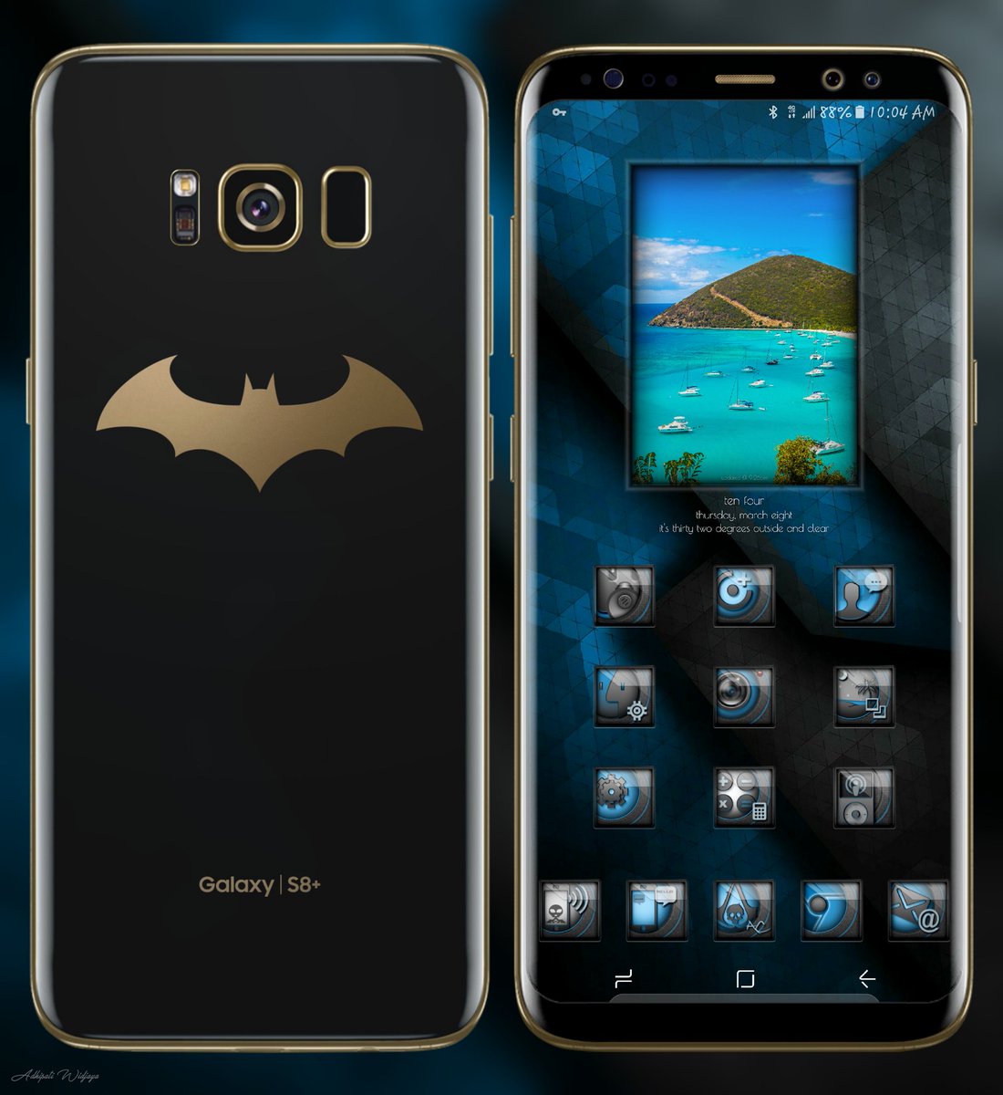 Fattone66's tweet photo. Today it's #BadXGen by @Ecko666 and this awesome #Kwgt widget by the great @70impala206 . https://t.co/gRHE9r4B9S