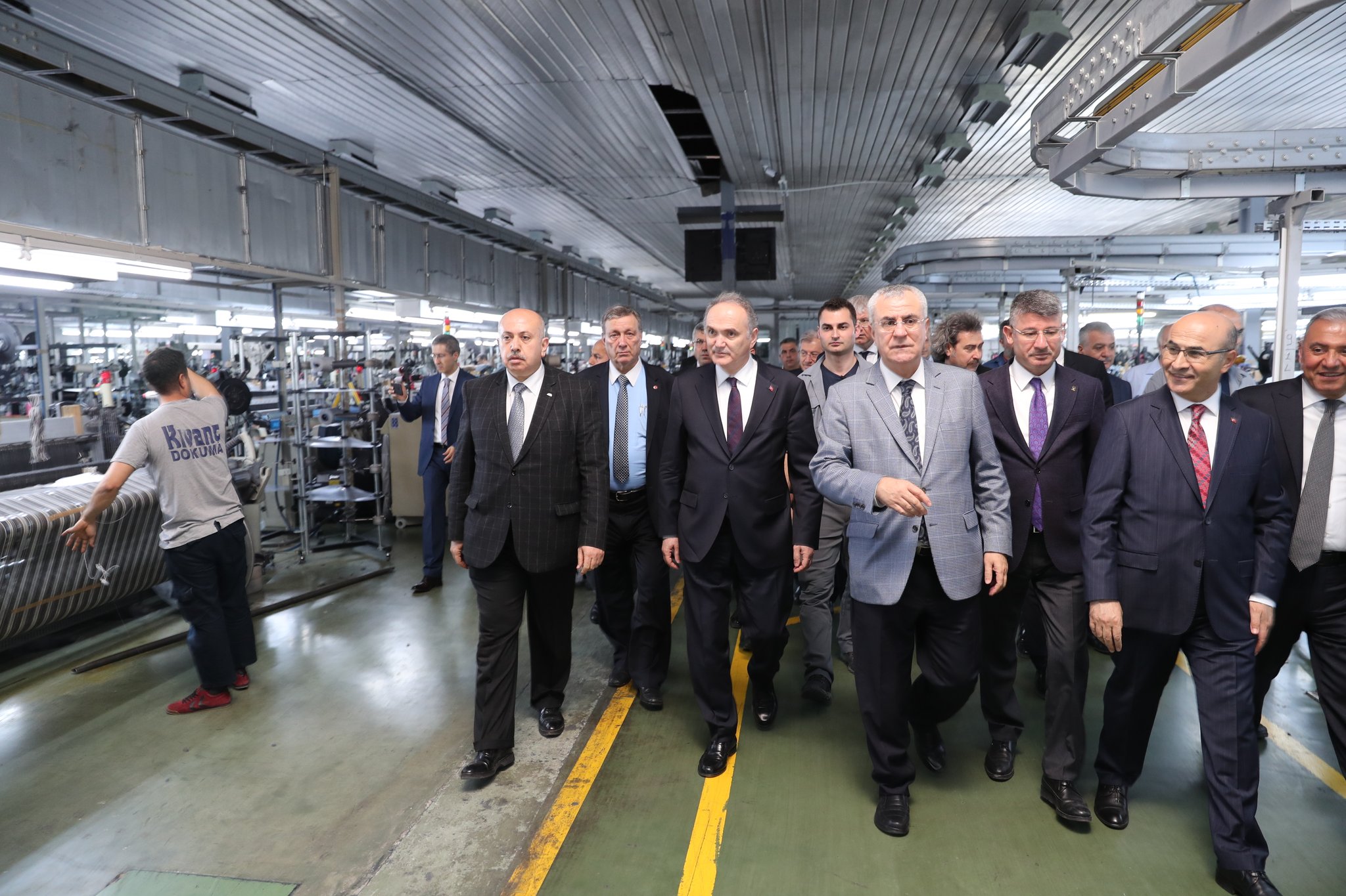 o xrhsths faruk ozlu sto twitter kivanc tekstil in adana daki uretim tesislerinde incelemelerde bulunduk kivanctextile https t co akyahbfsdi twitter