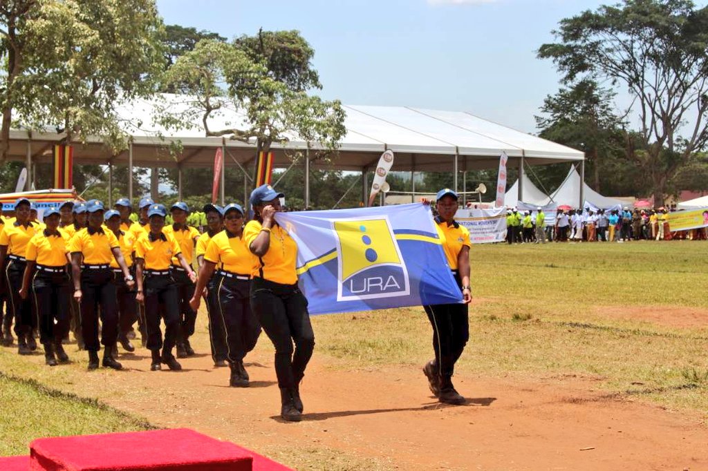 URAuganda's tweet image. The URA Ladies have represented the #URAWAY in Busuubizi grounds, Mityana. 

Moving forward with speed and precision. #PushForProgress 

#WomensDay2018