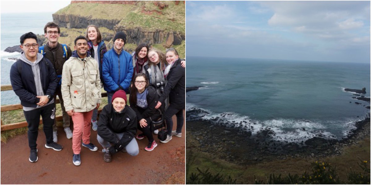 BUSADublin's tweet photo. Our 3 day field trip to Northern Ireland back in February. Thanks a million to Spring DIP student Daniela Valles for sharing her amazing photos with us! @BUabroad @BU_Tweets #Belfast #Derry #NorthernIreland #StudyAbroad #Dublin #Internship #Boston #BU https://t.co/5Bdhf7D58L