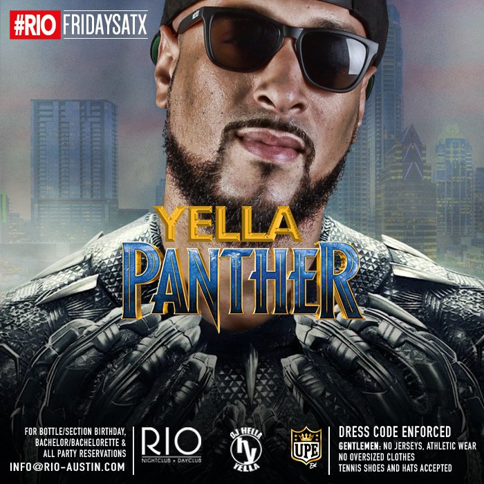 djhellayella's tweet photo. SXSW film week, showtime 10:30pm on 3/9 at Rio. Free admission! Reserve your seat at info@rio-austin.com #RioForever #riofridaysatx https://t.co/F3mZraGYVu