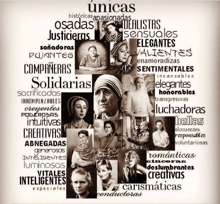 Por todas ... porque cada una es inigualable, irreemplazable y única #FelizDiaDeLaMujer