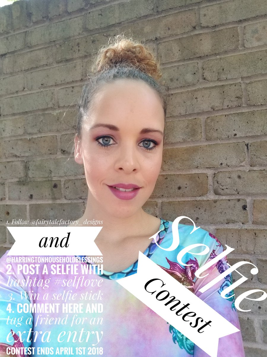 FFDANDME's tweet photo. Win a selfie stick on IG!!
1. Follow @fairytalefactory_designs and @Harringtonhouseholdblessings
2. Post a selfie with hashtag #selflove
3. Win a selfie stick 😀
4. Comment here and tag a friend for an extra entry
Contest ends April 1st 2018 https://t.co/HkMxCDKi8l