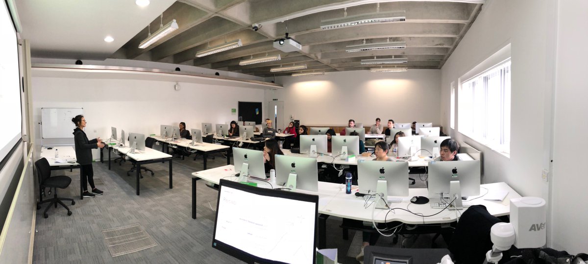 idean_UK's tweet photo. Our Product Design Principal @twobobswerwer and Product Designer @daniellashin spend their afternoon explaining how prototyping and testing helps make better products to the inquisitive crowd of designers and innovators @GoldsmithsUoL 🙌

#design #visitinglecturers https://t.co/D6PLwgiVDu