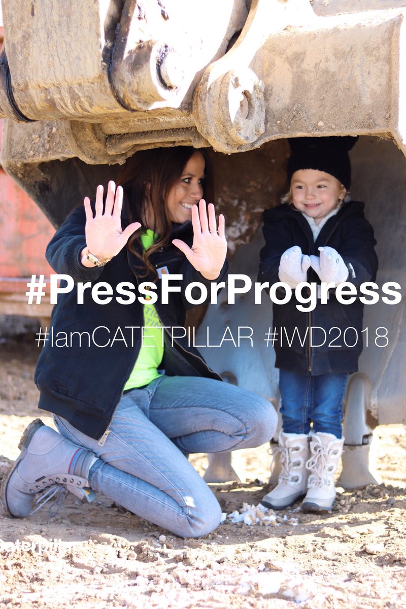 MissyScherber's tweet photo. On @womensday let’s #PressForProgess in an industry where women only represent 9% of the workforce. #construction Let’s challenge stereotypes,get our work boots on, &amp; bring our talents to the job site!!  @CaterpillarInc @Carhartt @CatFootwear @CNplus @constructdive @vicenews https://t.co/iUC7uC9OaN