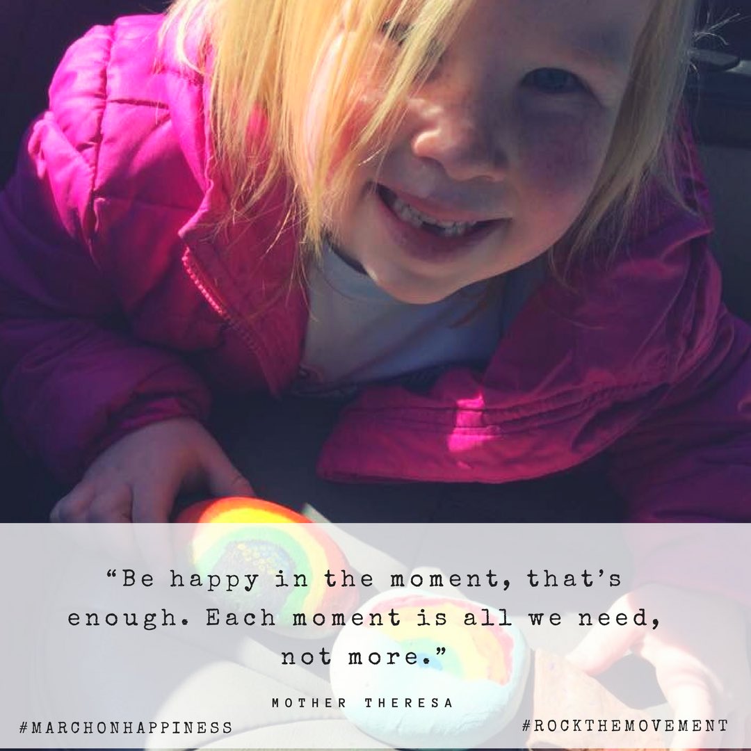 801_Rocks's tweet photo. Are you in the moment?! #marchonhappiness #rockthemovement #801rocks #801rocksmovement #randomrocksofkindness #happiness #shine #inspire #joy #life #art #paint #rock #paintedrocks #artist #artistsoninstagram #ellen @theellenshow https://t.co/NRCNUL34pn