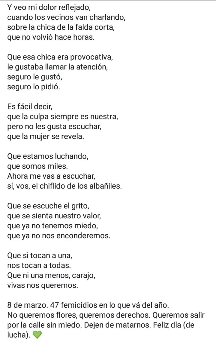 #DiaInternacionalDeLaMujer 💚