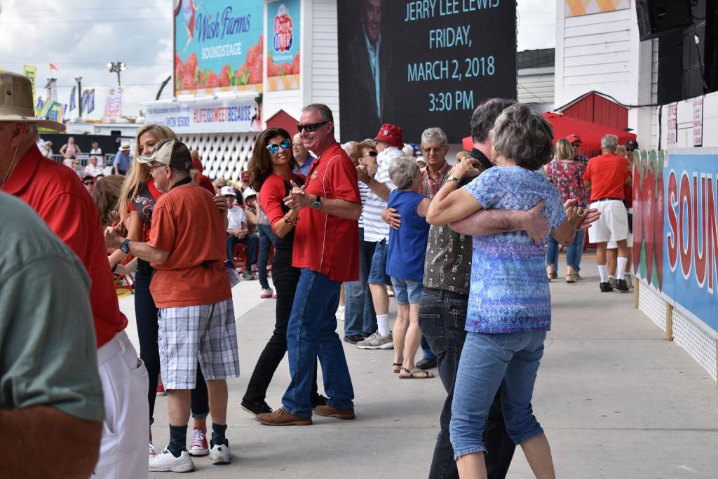 FLBlue's tweet photo. We are proud to sponsor #SeniorsDay at the @FLStrawberryFst today! Come on out, bring your friends, get some steps in your pedometer and enjoy the day. ๐ #berryfest18 https://t.co/uf2Sl5QDz2