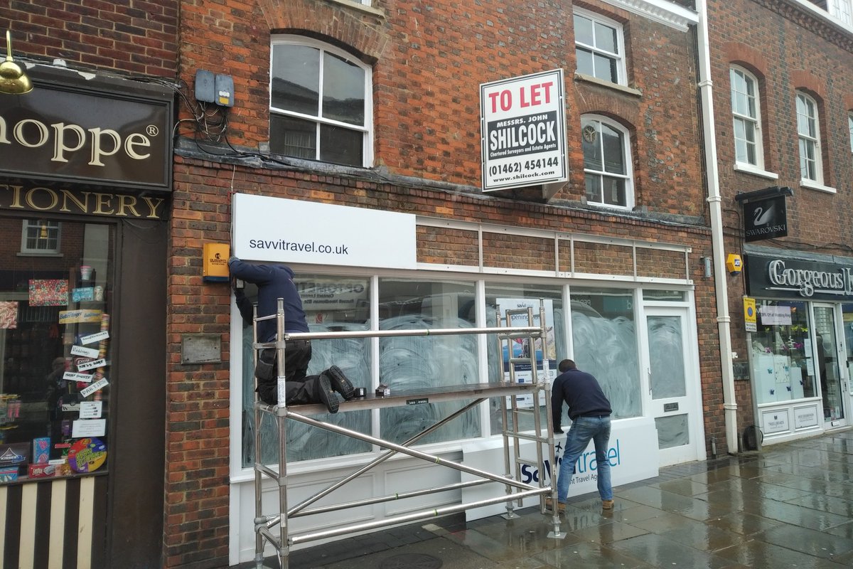 Savvi is now officially in #Hitchin, opening 26 March 18