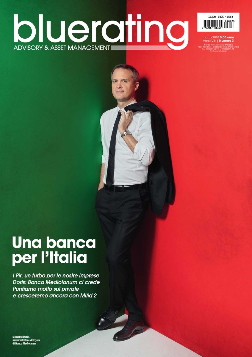 L'aver tracciato la strada anche ai nostri concorrenti ha trainato la raccolta complessiva dei Pir a quota 10,9 miliardi, di cui il 20% è frutto del lavoro dei nostri Family Banker. Massimo Doris, sulla copertina di <a href="/bluerating_com/">Bluerating.com</a> intervistato da <a href="/marcomuffato/">Marco Muffato</a> oggi in edicola.